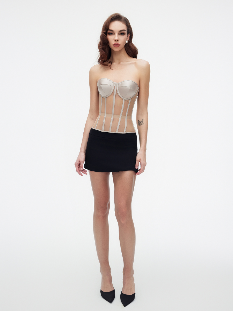 Corsé de forma secreta