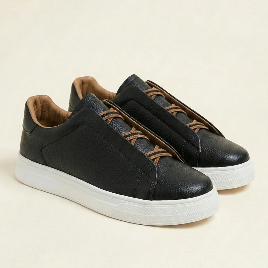 Benford Leather Trainers