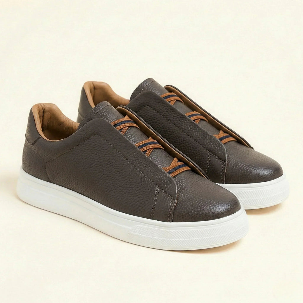 Benford Leather Trainers