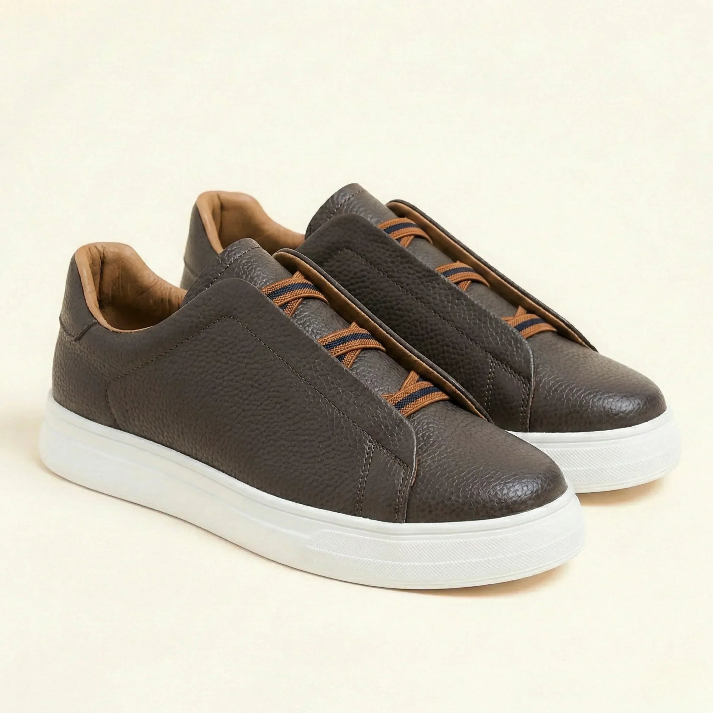 Benford Leather Trainers