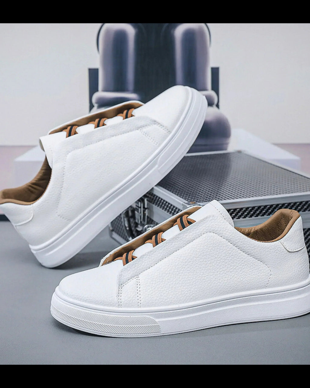 Benford Leather Trainers