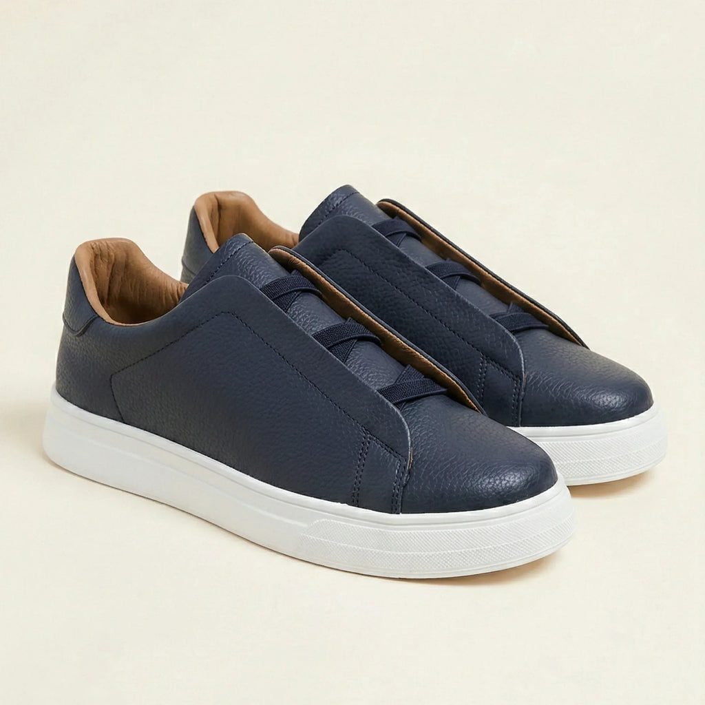 Benford Leather Trainers