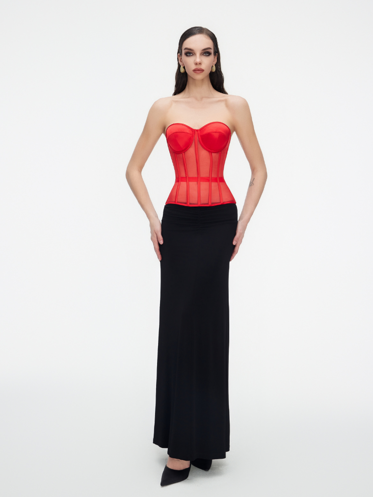 Corsé de forma secreta