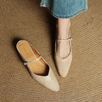 Mules de piel auténtica Orella