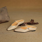 Mules de piel auténtica Orella